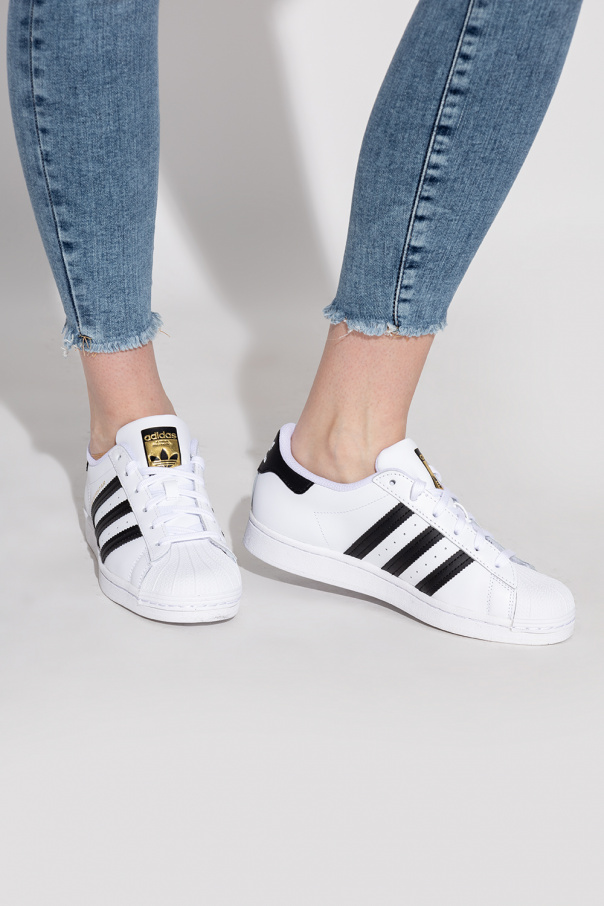 Adidas superstar cheap white office